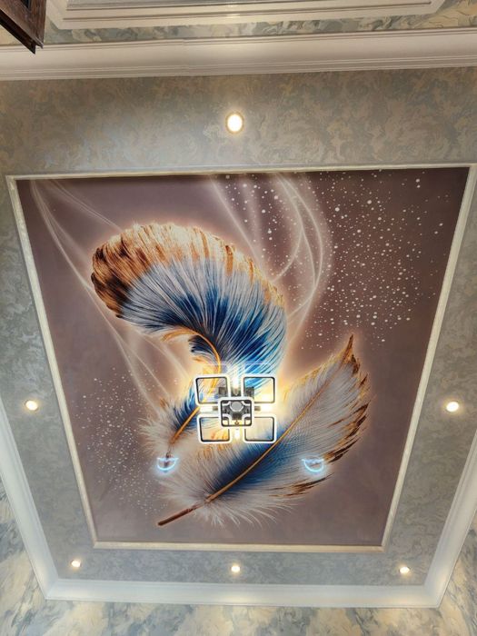 Натяжной потолок 1 кунда тайор natyajnoy potolok натяжные потолки