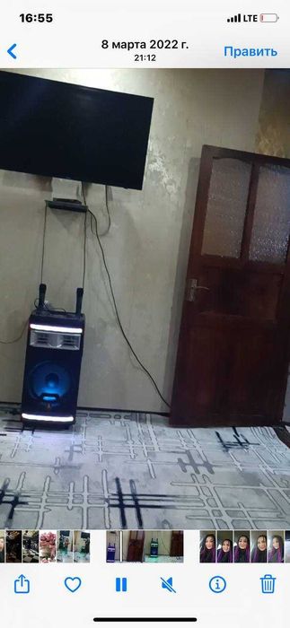 Продам 1 ком/кв в 8 мкр г Чирчик