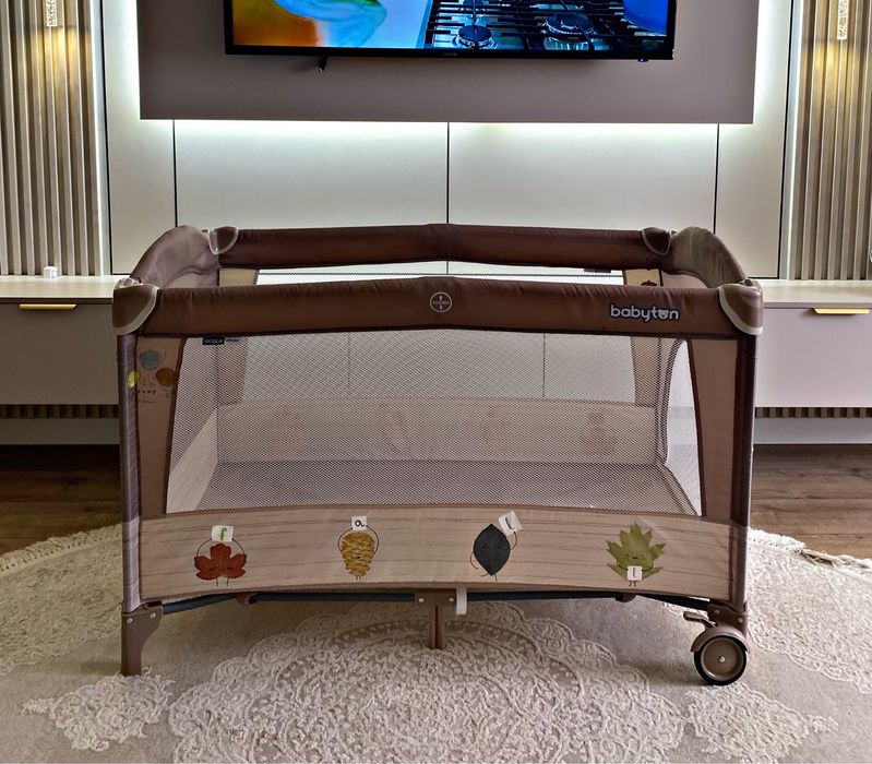 Манеж-кравать как новая