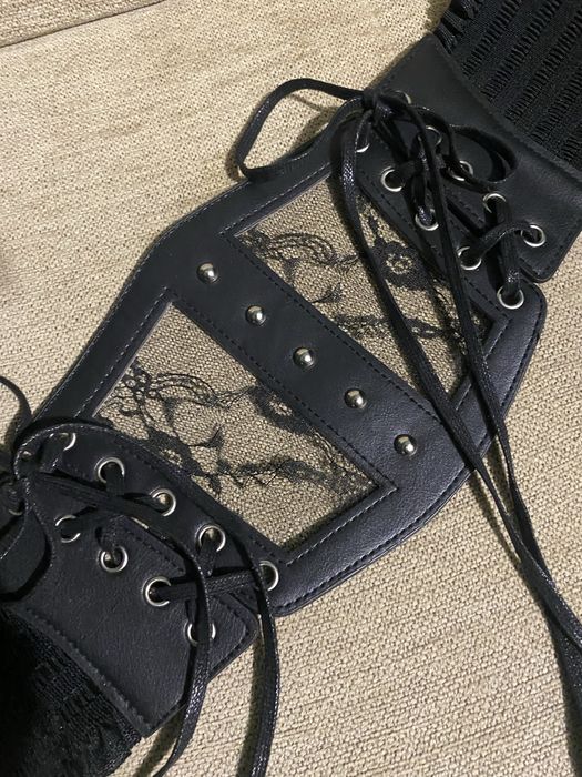 Пояс-корсет эко-кожа