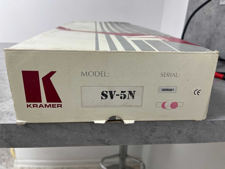 Kramer Electronics SV-5N is a professional video distribution amplifier (DA)