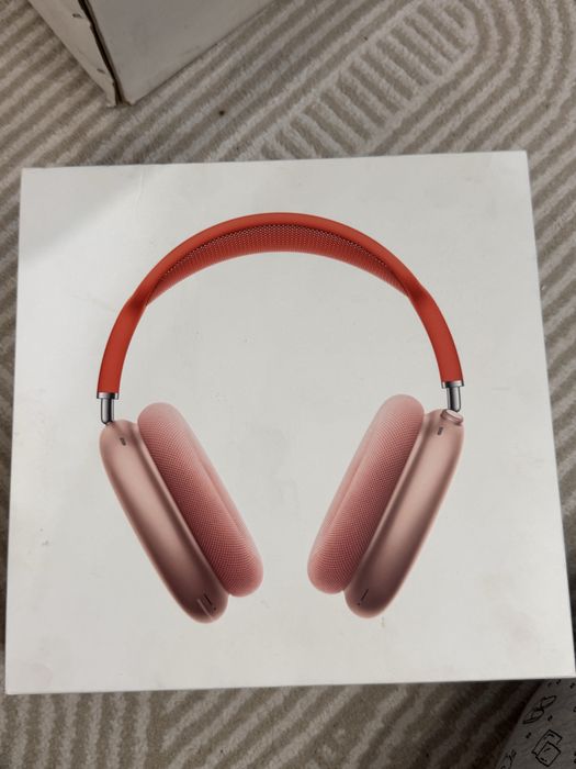 Apple AirPods Max (оригинал) в розовом цвете.