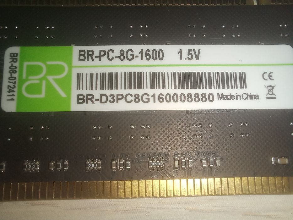 ОЗУ DDR3 16GB (2х8GB] 1600MHz