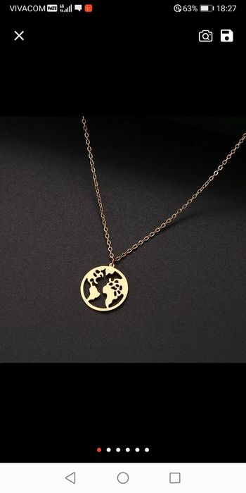 Колиета и гривни от мед. стомана Златни НОВИ!!