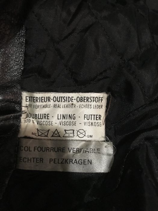 Geaca piele naturala