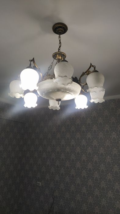 Люстра 8та плаыонли бор