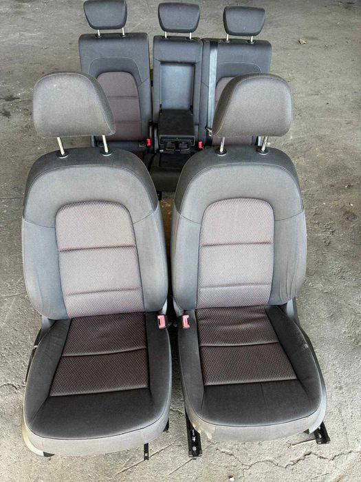 Interior complet/scaune bancheta Audi Q5 8R 2008-2016 cu incalzire si scaun sofer electric
