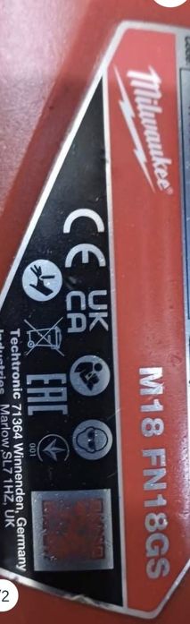 Milwaukee pistol cuie