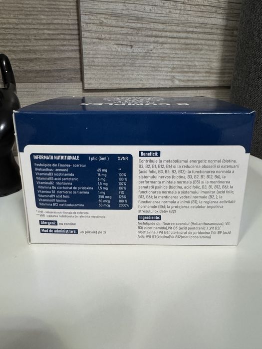 Complex vitamina b lipozomale