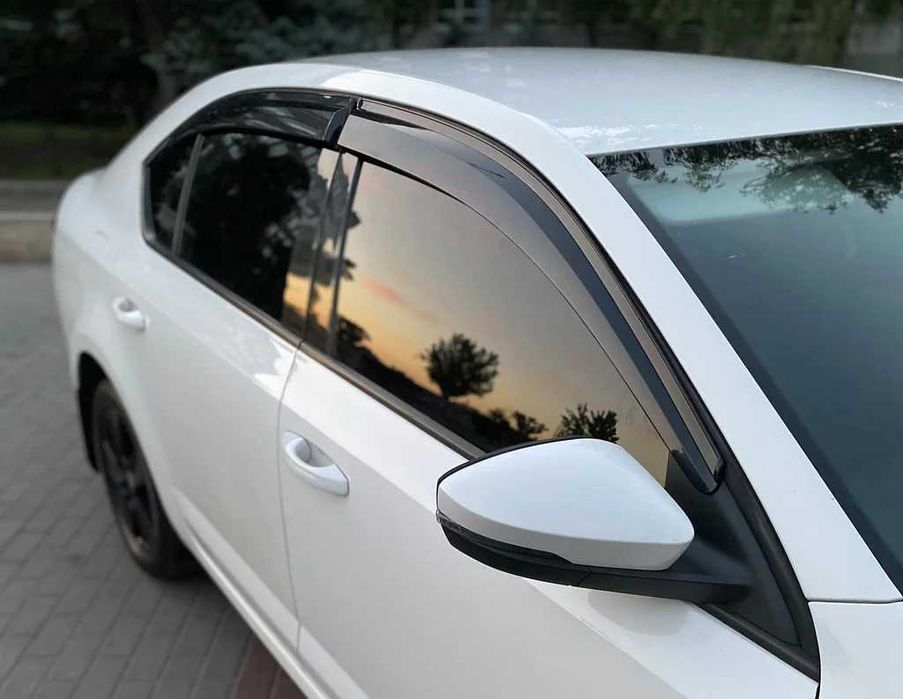 Ветробрани 4 врати + лип спойлери BMW Audi VW Mercedes Skoda Ford Toyota