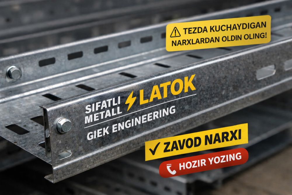 GIEK engineering kabelni latok