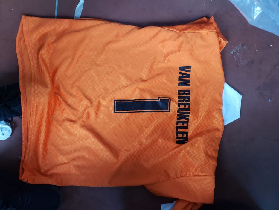 Tricou fotball portar Van Breukelen