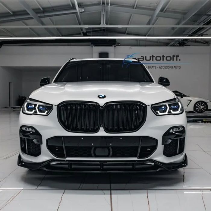 Pachet prelungiri Aero compatibil cu BMW X5 G05 (2018-2022) M-Tech Piano Black Design