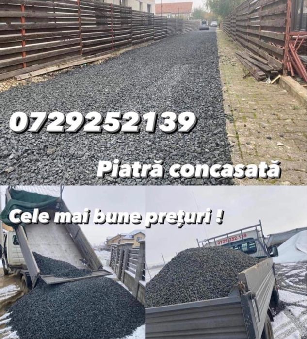 Nisip,balast,sort,piatra concasata ,pamant galben/negru,mranita