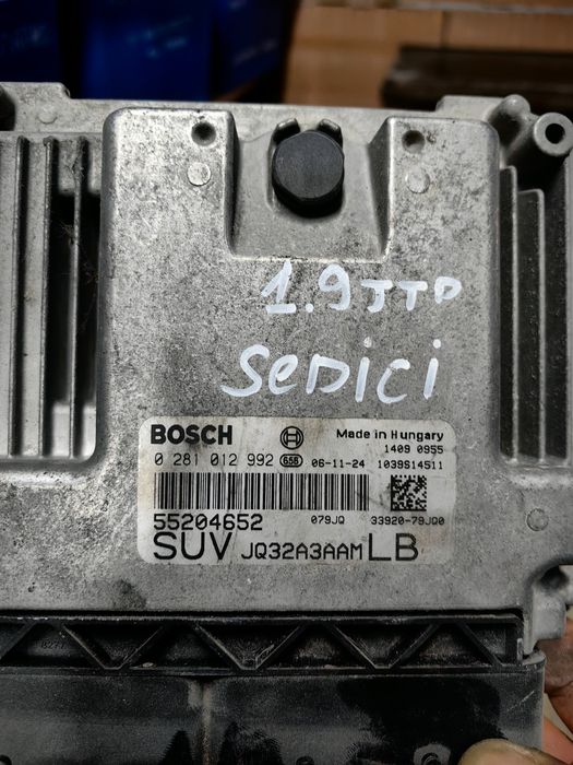 Компютър двигател за Fiat Sedici 1.9 JTD