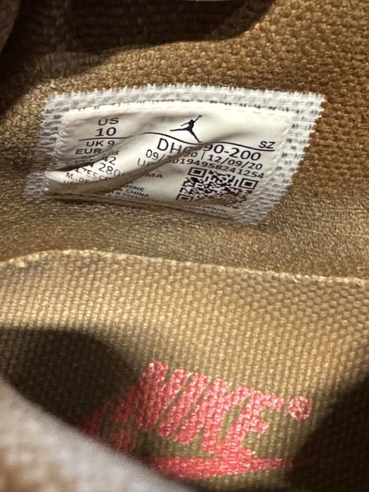 Jordan 6 British Khaki 44.5