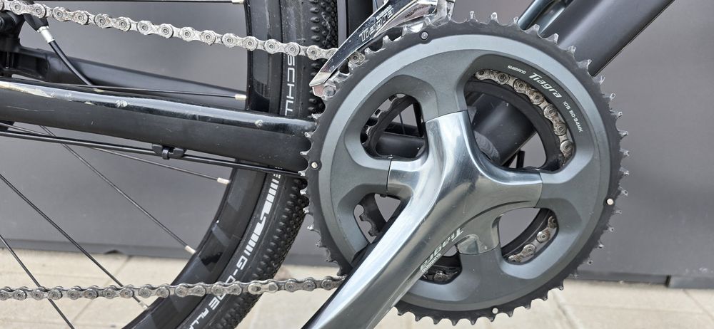 Гравел CUBE Nuroad pro 2x10 M pазм. Алум.