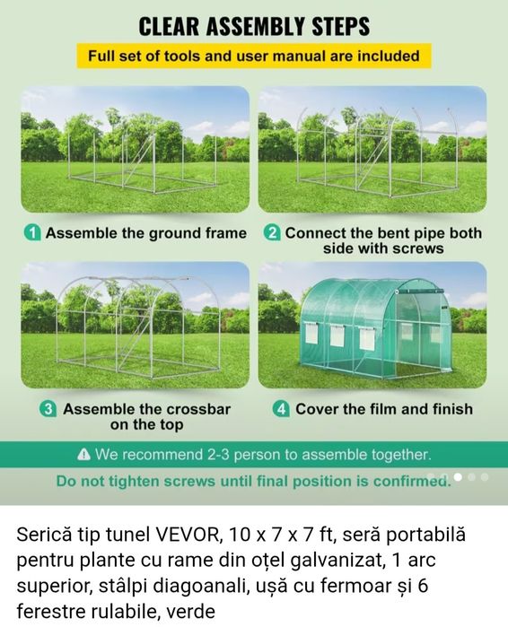 Solar (sera folie) ieftina si noua