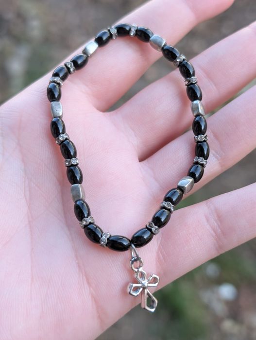 Bratara elastica cu cruciulita