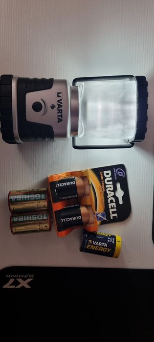 Felinar lanterna Varta LED lumina 360 grade stare perfecta