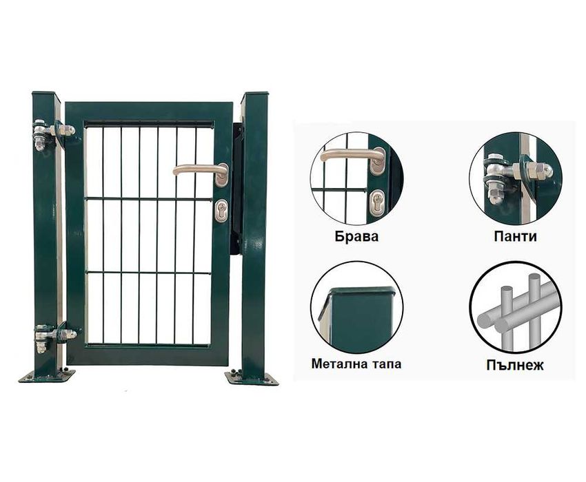 Масивни дворни врати
