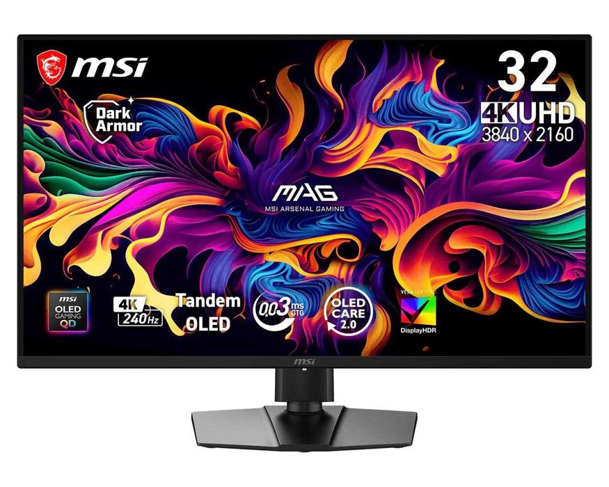 MSI MAG 321UP X24  31.5" 4K UHD  240Hz QD-OLED