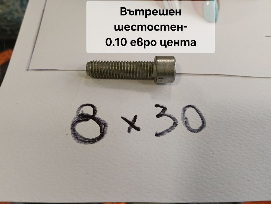 Масивни гайки M36/M39 и машинни болтове – високо качество“