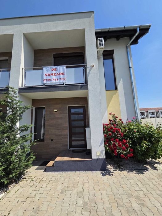 Proprietar vand duplex modern, mobilat complet, curte + terasa Giroc, Calea Urseni