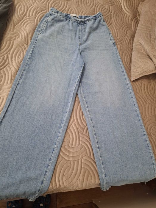 Дънки  Zara 12-13г. светло сини