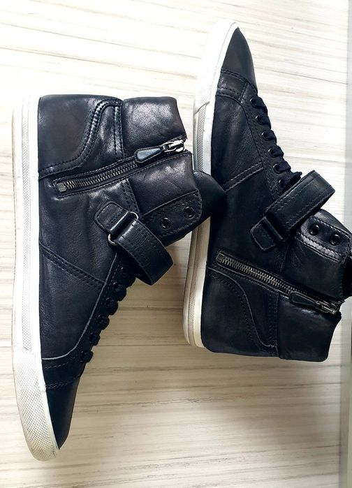 Prada Leather UNISEX Sneakers Size 41 - 26см ОРИГИНАЛ! ЕСТЕСТВЕНА Кожа