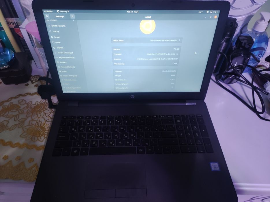 HP CORE 5i garantiya bor