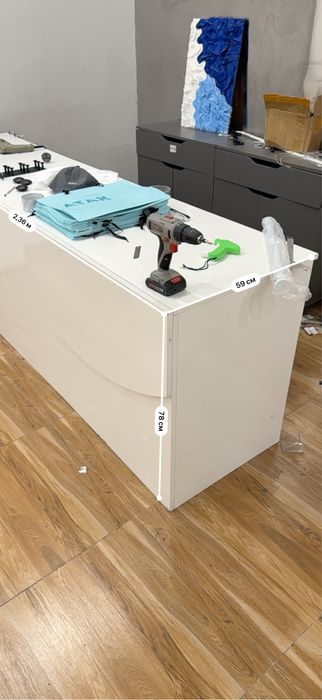 Ресепшен касса стойка