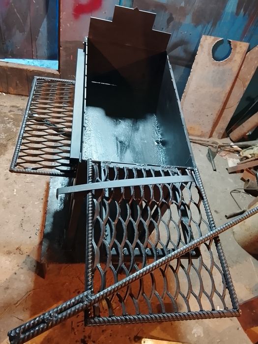 Печка метал 8 мм. СССР.