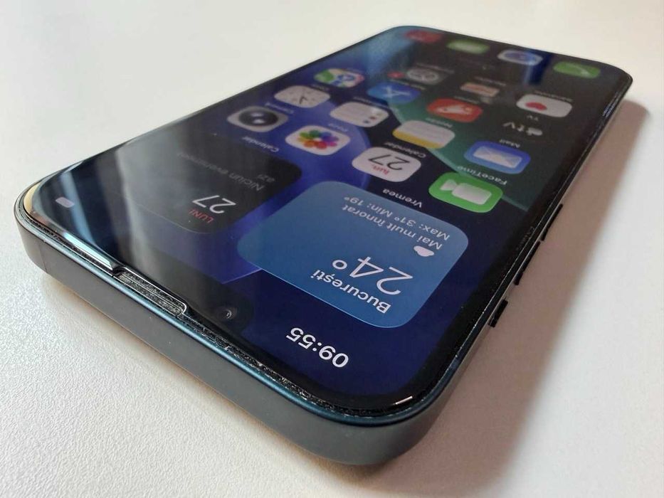  Apple / iPhone 14 128 Gb / Midnight / 100% Acumulatorul