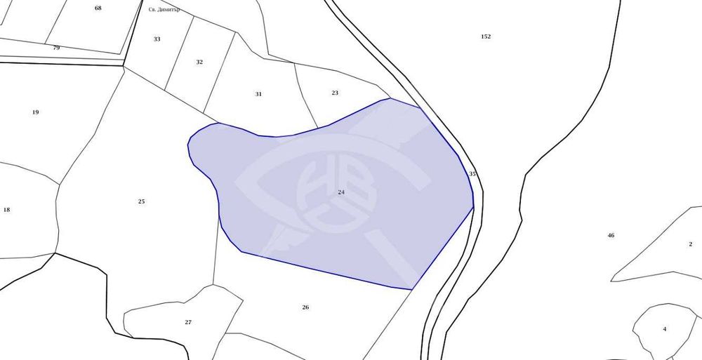 Парцел в Асеновград - Горни воден 42583