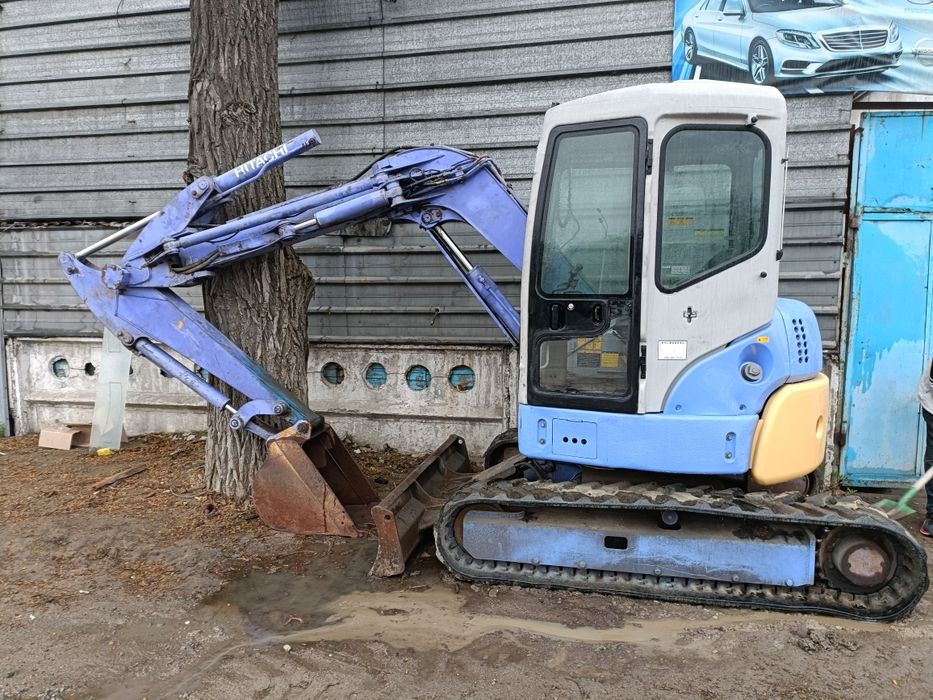 Hitachi экскаватор погрузчик Японии