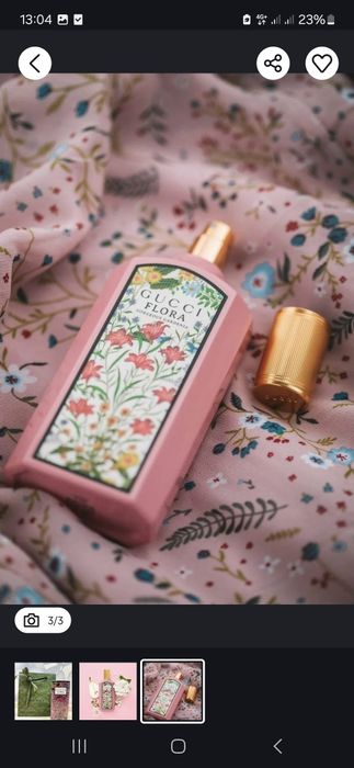 Срочно Продаётся оригинальный брендовый духи от Гуччи