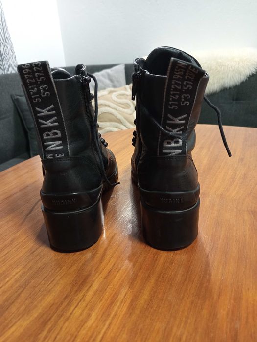 NUBIKK Боти естествена кожа