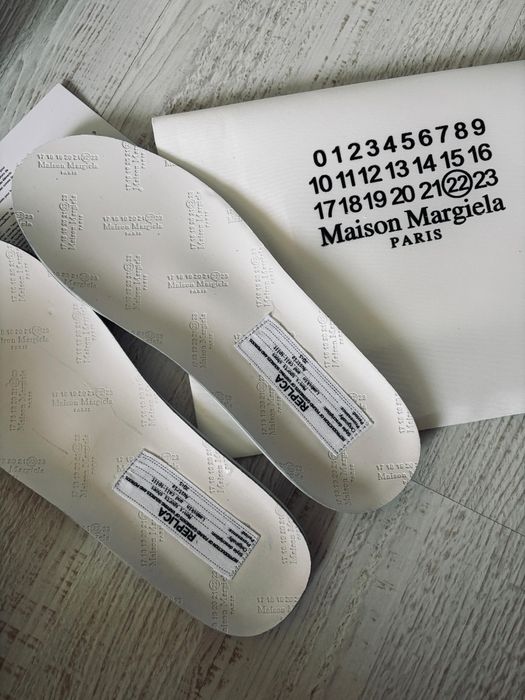 Maison margiella чёрные кеды