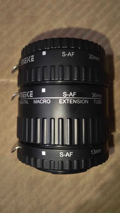 tuburi extensie macro cu atuofocus pentru montura sony sau minolta A noi noute