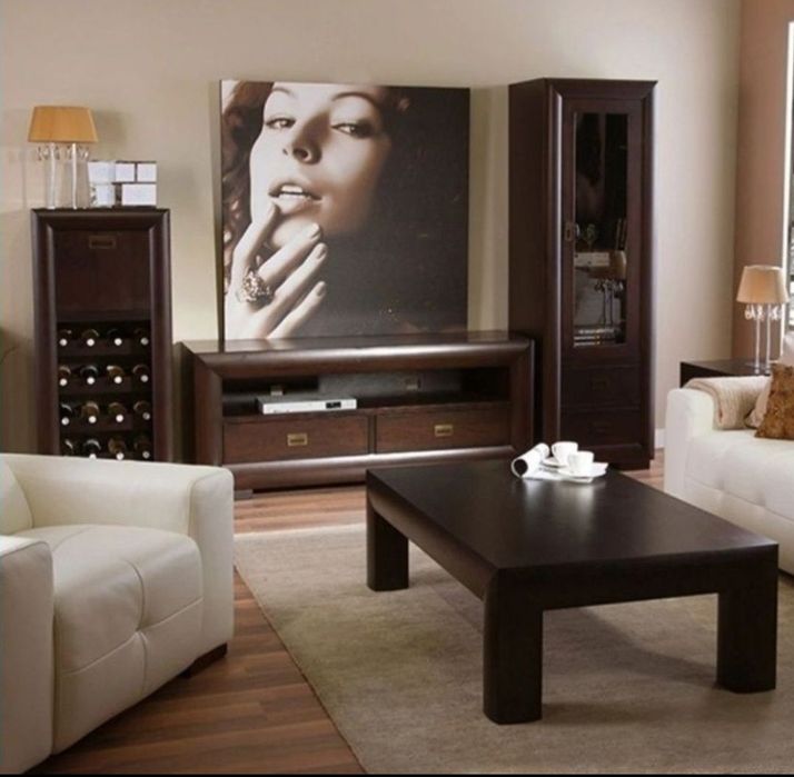 Comoda gama chic tv mdf mobexpert lemn