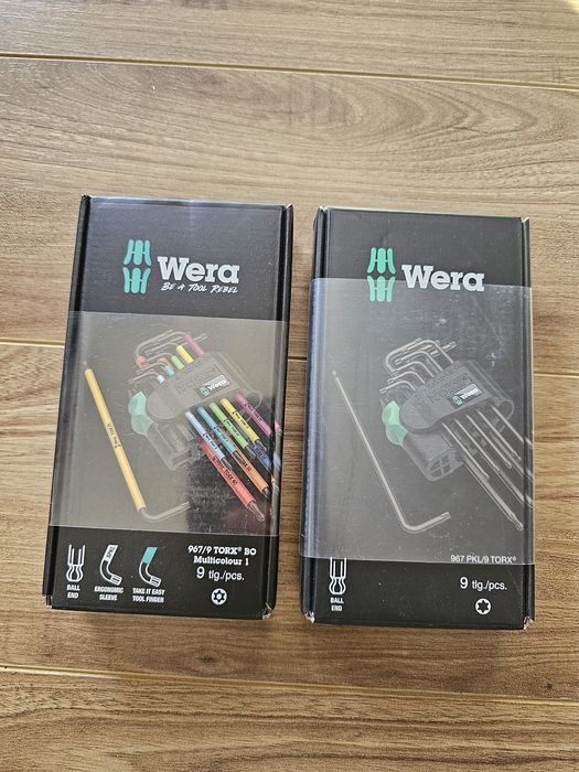 Set 9 chei Torx WERA Multicolor