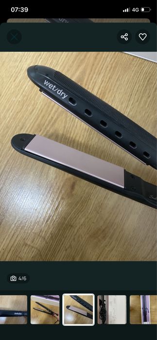 Преса на Babyliss и маша за коса Cera 32mm