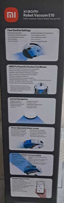 Продам новый робот-пылесос  Xiaomi Vacuum E10