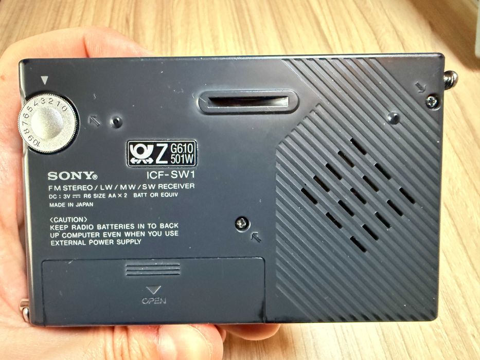 Receiver Sony ICF-SW1