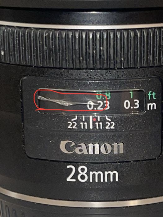 Canon EF 28mm f 2.8 обектив за фулфрейм и кроп сензор