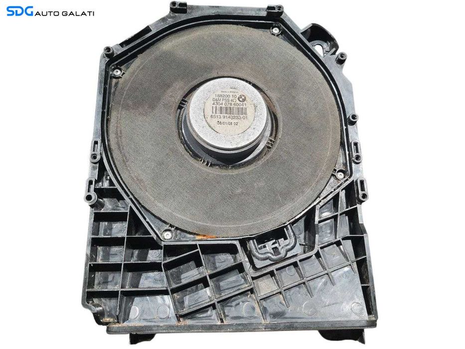 Boxa Difuzor Subwoofer de pe Usa Portiera Stanga Dreapta Spate cu Defect BMW Seria 3 E90 E91 2004 - 2011 Cod 9143233 9143233-01 188200-10 [N3646]