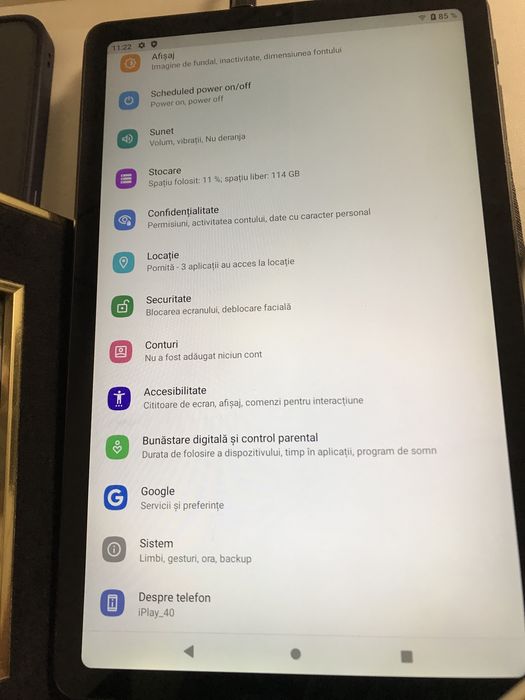 Tableta iplay 40 cu cartela sim memorie 128gb