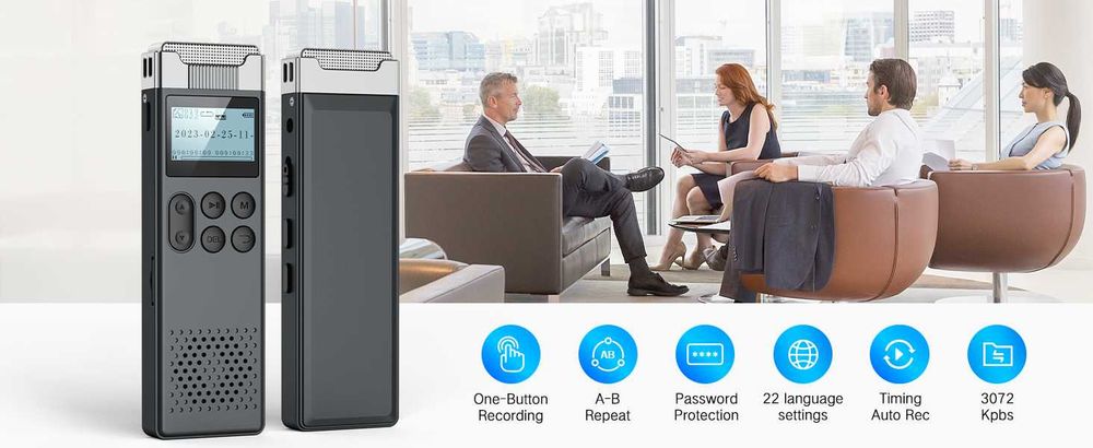 Цифров диктофон/ плеар с 80GB памет от LIMENAMICS