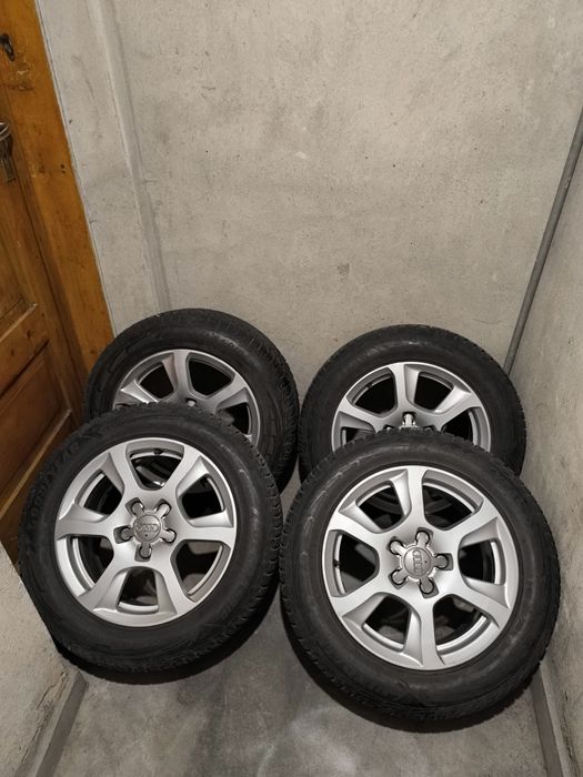 Джанти Ауди 16цола 5х112 ЕТ45 с гуми 225/55/16